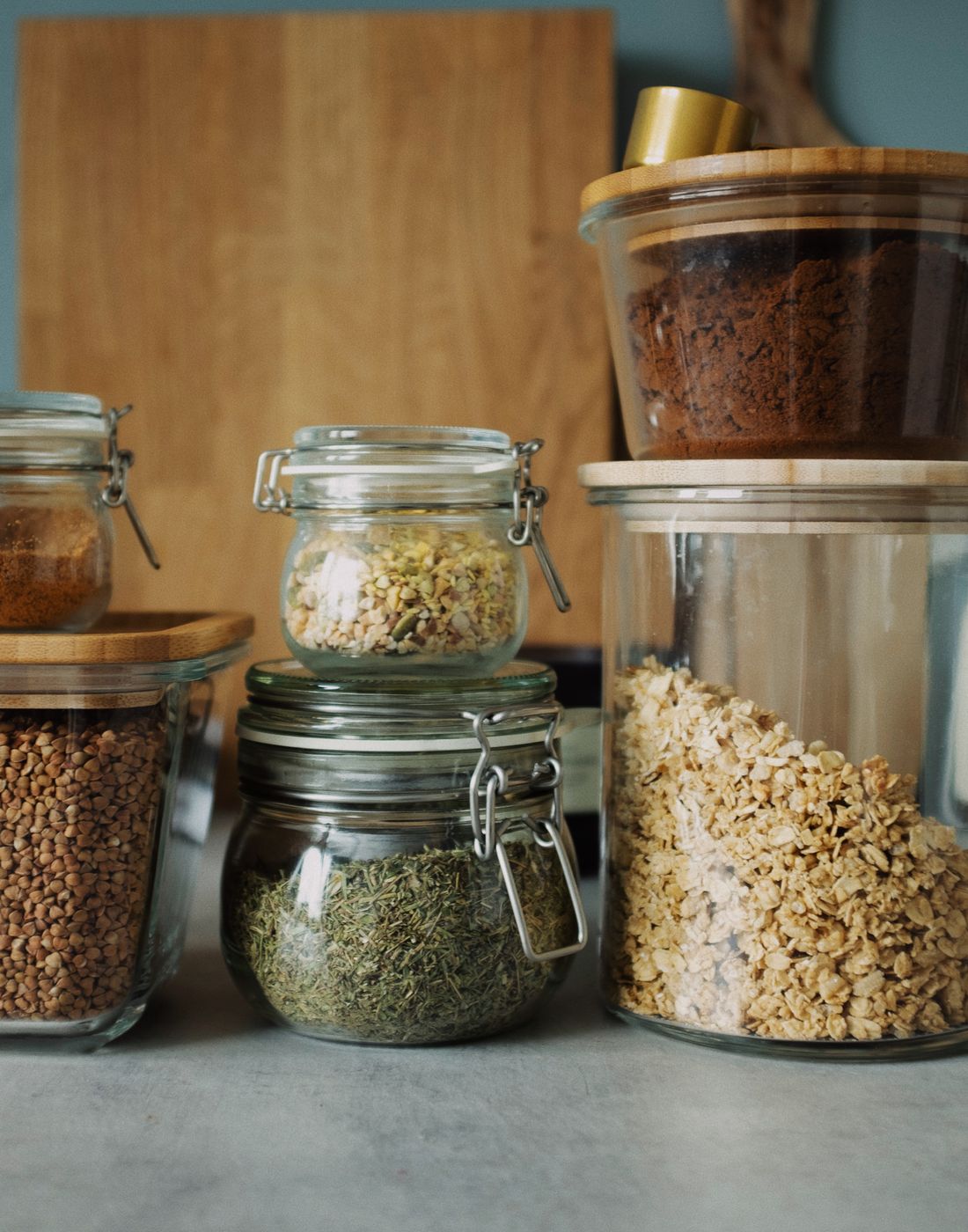 The pantry wall