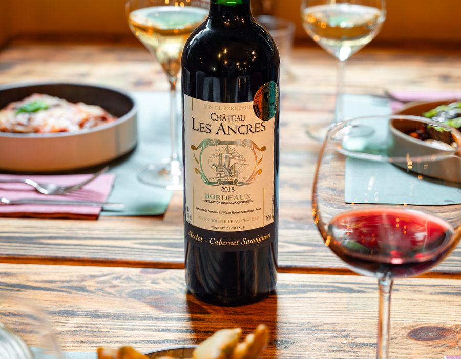 A bottle open on the pass