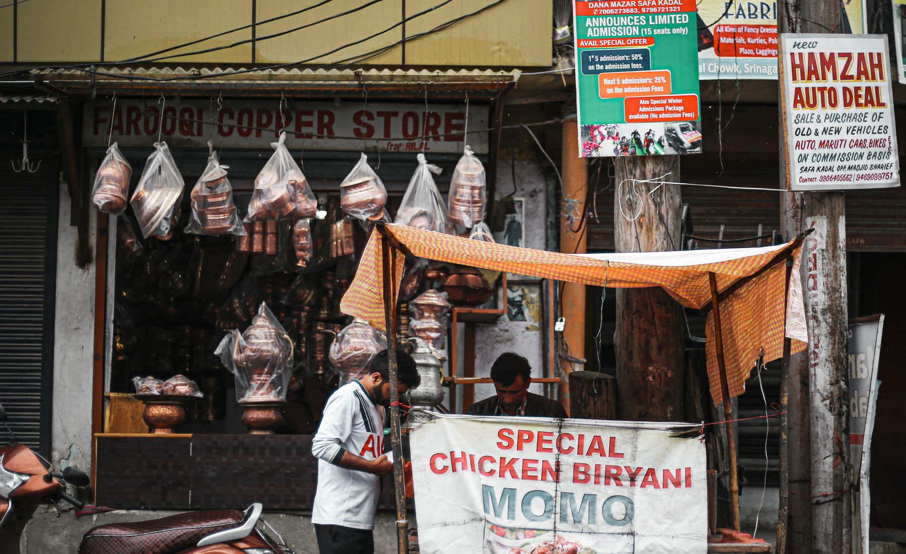 The biryani counter